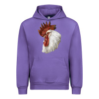Tulip Leghorn Rooster Head Urban Hoodie - LillyAllenDesigns