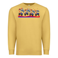 Antique Gold american truck libbey glass Premium Sweatshirt - HRA Design Shop