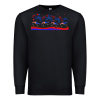 Black american truck libbey glass Premium Sweatshirt - HRA Design Shop