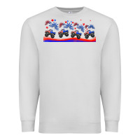 Dove Grey american truck libbey glass Premium Sweatshirt - HRA Design Shop