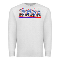Oatmeal Heather american truck libbey glass Premium Sweatshirt - HRA Design Shop