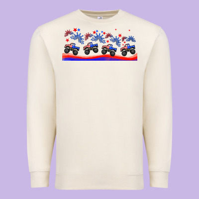 American Truck Libbey Glass Premium Sweatshirt Designed By Hra Design Shop