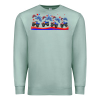 Seafoam american truck libbey glass Premium Sweatshirt - HRA Design Shop