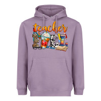 Lavender teacher fuel Heavyweight Hoodie - Zillion Design Studio