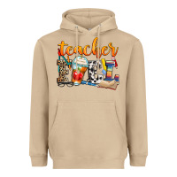 Mushroom teacher fuel Heavyweight Hoodie - Zillion Design Studio
