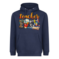 Navy teacher fuel Heavyweight Hoodie - Zillion Design Studio