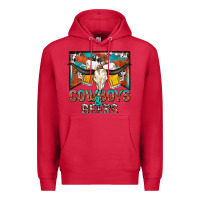 Cardinal cowboys and beers Premium Hoodie - NancyCooperArtShop