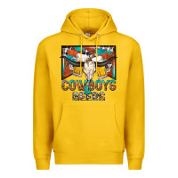 Lemon cowboys and beers Premium Hoodie - NancyCooperArtShop