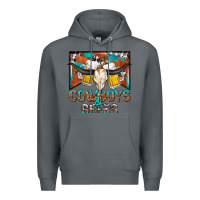 Rock cowboys and beers Premium Hoodie - NancyCooperArtShop