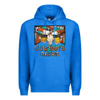True Royal cowboys and beers Premium Hoodie - NancyCooperArtShop