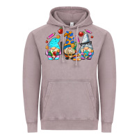 Vintage Zinc teacher gnomes Vintage Hoodie - AdoDesignShop