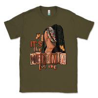 Army Green It's the melanin for me Classic Tee - RanaPortraitStore