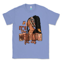 Colony Blue It's the melanin for me Classic Tee - RanaPortraitStore