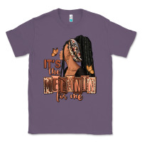 Lavender It's the melanin for me Classic Tee - RanaPortraitStore