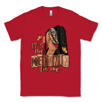 Red It's the melanin for me Classic Tee - RanaPortraitStore