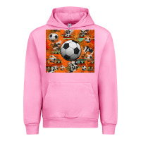 Fuchsia Pink soccer aztec glitter tumbler Urban Hoodie - Jasminsmagicworld