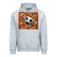 Heather Grey soccer aztec glitter tumbler Urban Hoodie - Jasminsmagicworld