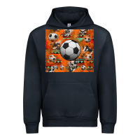 Navy soccer aztec glitter tumbler Urban Hoodie - Jasminsmagicworld