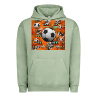 Pigment Oil Green soccer aztec glitter tumbler Urban Hoodie - Jasminsmagicworld