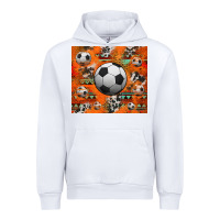 White soccer aztec glitter tumbler Urban Hoodie - Jasminsmagicworld