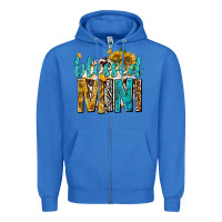 True Royal blessed mini with sunflowers Zipper Hoodie - texasbilliewilder
