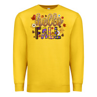 Lemon hello fall Premium Sweatshirt - CowhideDigitalArt