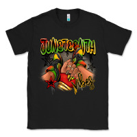 Black Juneteenth vibes black girl sneakers Classic Tee - RanaPortraitStore