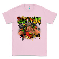 Bubblegum Pink Juneteenth vibes black girl sneakers Classic Tee - RanaPortraitStore