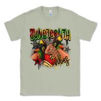 Matcha Juneteenth vibes black girl sneakers Classic Tee - RanaPortraitStore