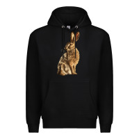 Black Hares Premium Hoodie - LillyAllenDesigns