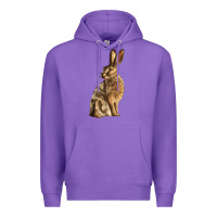 Purple Hares Premium Hoodie - LillyAllenDesigns