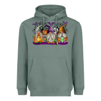 Sage Halloween Gnomes Heavyweight Hoodie - texasbilliewilder