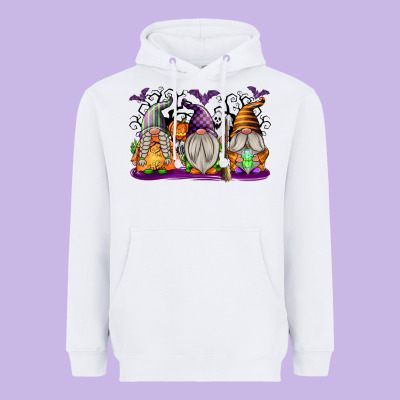 Halloween Gnomes Heavyweight Hoodie Designed By Texasbilliewilder