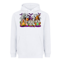 White Halloween Gnomes Heavyweight Hoodie - texasbilliewilder