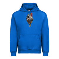 Cobalt cream legbar rooster Urban Hoodie - LillyAllenDesigns
