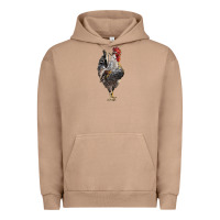 Pigment Burro cream legbar rooster Urban Hoodie - LillyAllenDesigns