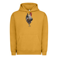 Pigment Peanut Butter cream legbar rooster Urban Hoodie - LillyAllenDesigns