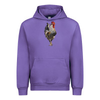 Tulip cream legbar rooster Urban Hoodie - LillyAllenDesigns