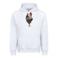 White cream legbar rooster Urban Hoodie - LillyAllenDesigns
