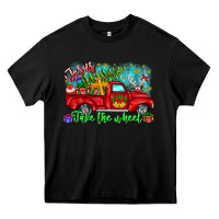Black jesus take the wheel Heavy Core Tee - CowhideDigitalArt