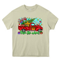 Mossy jesus take the wheel Heavy Core Tee - CowhideDigitalArt