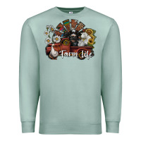 Seafoam farm life Premium Sweatshirt - SublimationCraftShop