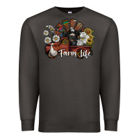 Smoke farm life Premium Sweatshirt - SublimationCraftShop