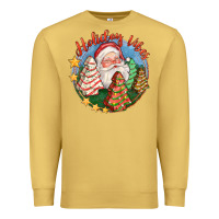 Antique Gold holiday vibes Premium Sweatshirt - FaDigitalArtStudio