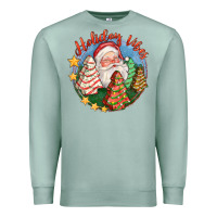 Seafoam holiday vibes Premium Sweatshirt - FaDigitalArtStudio