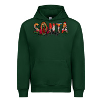 Forest Green santa claus lady of guadalupe Urban Hoodie - Jasminsmagicworld