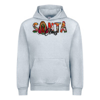 Heather Grey santa claus lady of guadalupe Urban Hoodie - Jasminsmagicworld