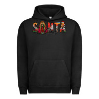 Pigment Black santa claus lady of guadalupe Urban Hoodie - Jasminsmagicworld