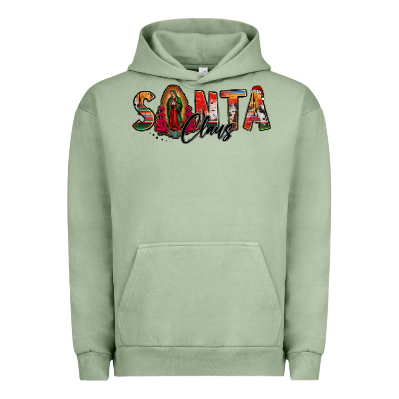 Santa Claus Lady Of Guadalupe Urban Hoodie by Jasminsmagicworld | Teevron