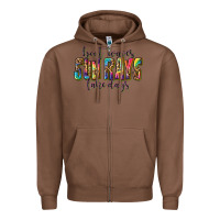 Chestnut boat waves sun rays lake days Zipper Hoodie - texasbilliewilder